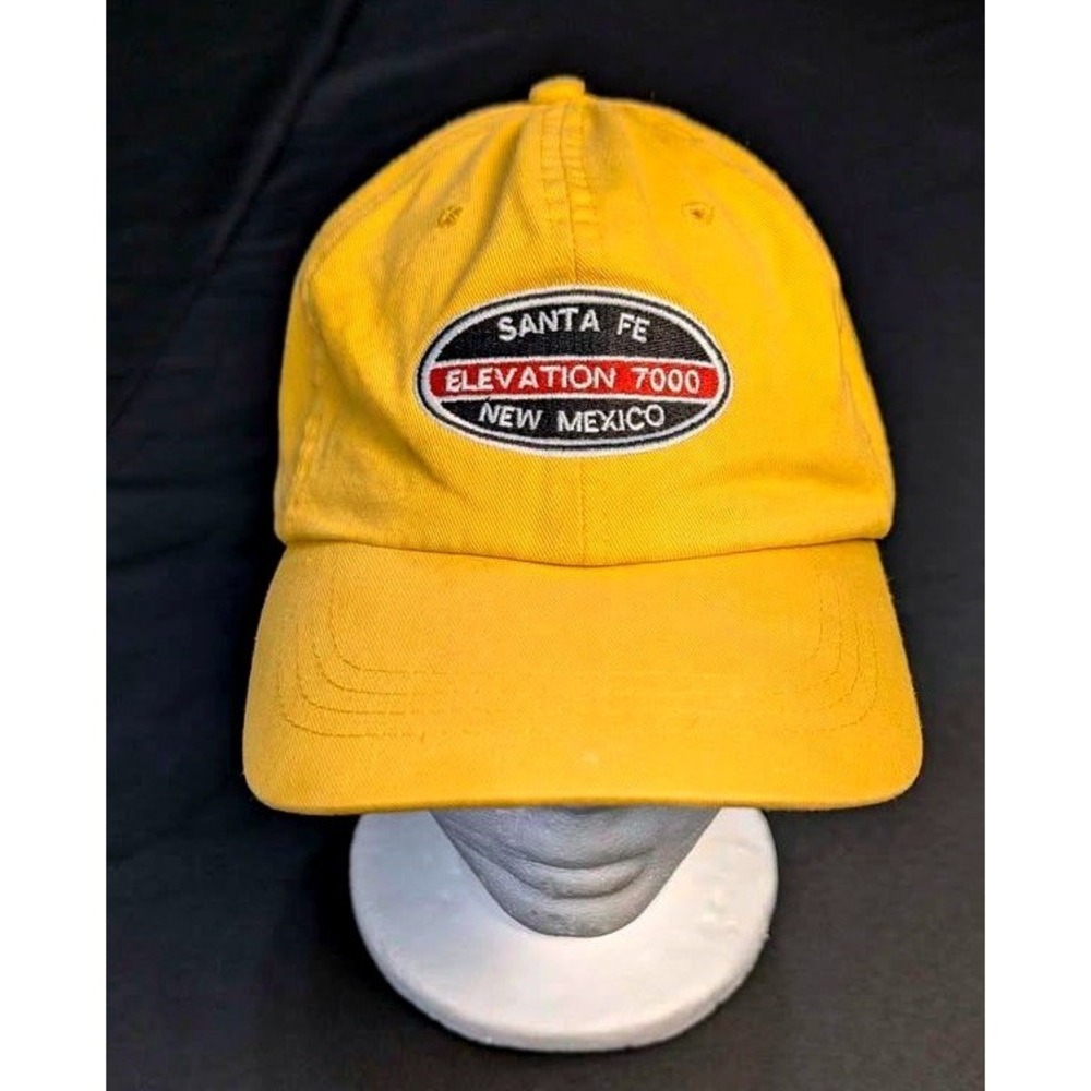The Shirt Company Santa Fe New Mexico Hat Unisex OSFA Yellow Elevation 7000‎ Cap
